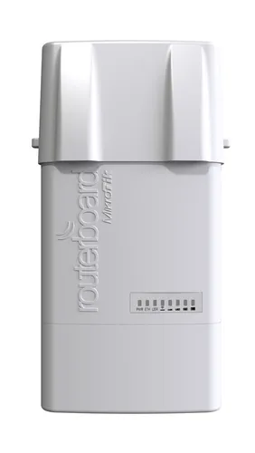MikroTik BaseBox 6 | Klientské zařízení | RB912UAG-6HPnD-OUT, 6GHz, 1x RJ45 1000Mb/s, 1x miniPCIe, 1x USB Częstotliwość pracy6 GHz