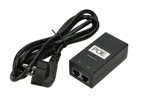 Extralink POE-24-24W | Zasilacz PoE | 24V, 1A, 24W, kabel w zestawie Ilość na paczkę1