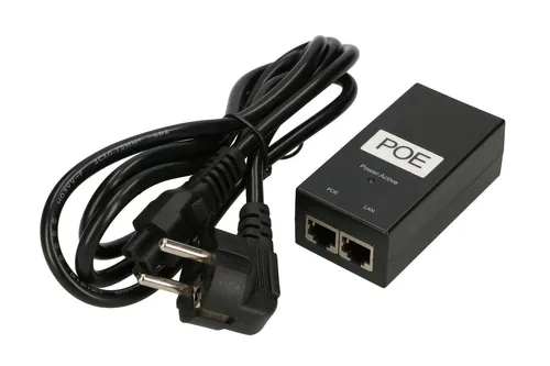 Extralink POE-48-24W | PoE блок питания | 48V, 0.5A, 24W, с кабелем Ilość na paczkę1