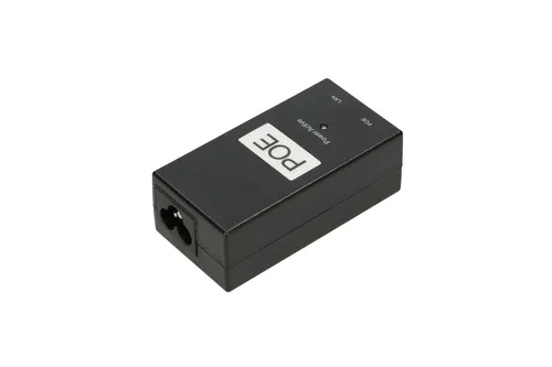 Extralink POE-24-24W-G | Zasilacz PoE | 24V, 1A, 24W, Gigabit, kabel w zestawie Diody LEDZasilanie