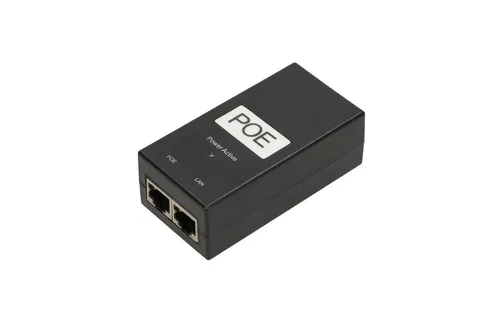 Extralink POE-48-24W-G | PoE Güç kaynagi | 48V, 0.5A, 24W, Gigabit, AC Kablo içeriyor Częstotliwość danych wejściowych50/60