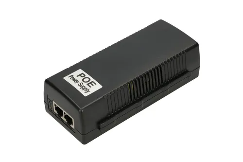 Extralink POE-48-48W | Zasilacz PoE | 48V,1A, 48W, Gigabit 802.3af/at Częstotliwość danych wejściowych50/60