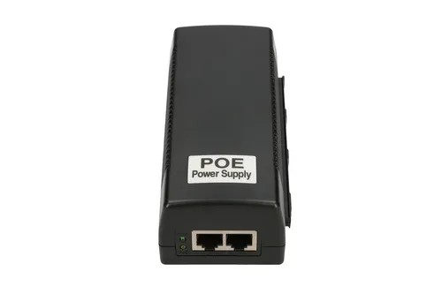 Extralink POE-48-48W | Zasilacz PoE | 48V,1A, 48W, Gigabit 802.3af/at Diody LEDStatus