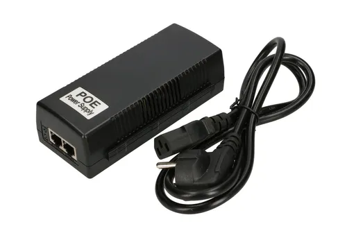 Extralink POE-48-48W | Zdroj napájení PoE | 48V,1A, 48W, Gigabit 802.3af/at Ilość na paczkę1