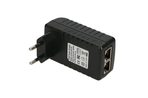 Extralink POE-18-18W | Zasilacz PoE | 18V, 1A, 18W, wtyk do gniazda elektrycznego Diody LEDStatus