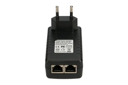 Extralink POE-18-18W | Zasilacz PoE | 18V, 1A, 18W, wtyk do gniazda elektrycznego Ilość na paczkę1