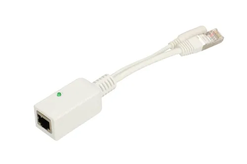 Extralink 1 Portowy | Gigabit PoE Injector | 1x RJ45, 1x Jack, Gigabit 1000Mb/s, Kabel 0