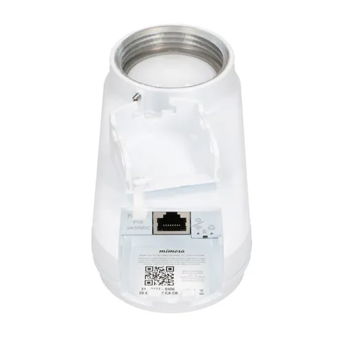 Mimosa C5X | Dispositivo do cliente | 700Mbps, 4,9-6,4 GHz, antena integrada de 8dBi Rodzaj zasilania urządzeniaPassive PoE
