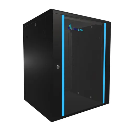 Extralink 15U 600x600 Černá | Racková skříň | montovaná na zdi Wysokość szafy15U