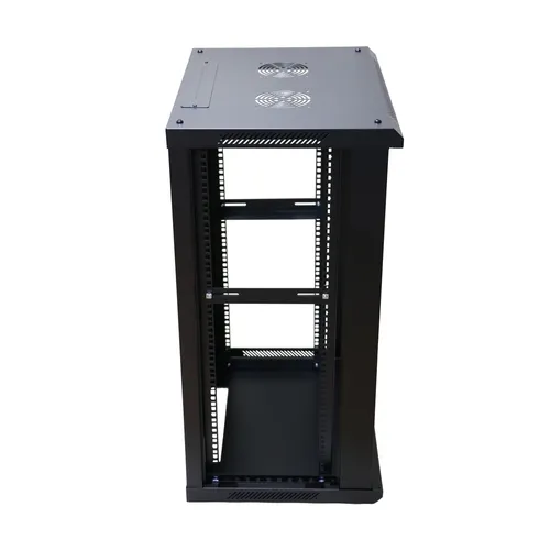 Extralink 15U 600x600 Black | Rackmount cabinet | wall mounted Kolor produktuCzarny