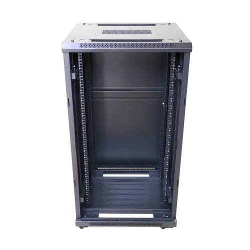Extralink 22U 600x600 Black | Rackmount cabinet | standing Kolor produktuCzarny