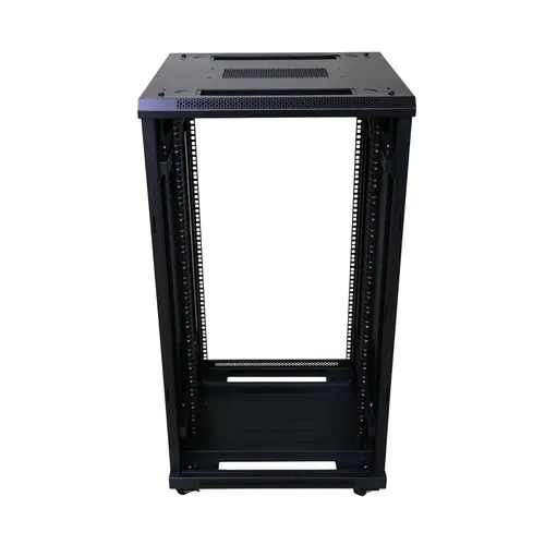 Extralink 22U 600x600 Black | Rackmount cabinet | standing MateriałyStal nierdzewna