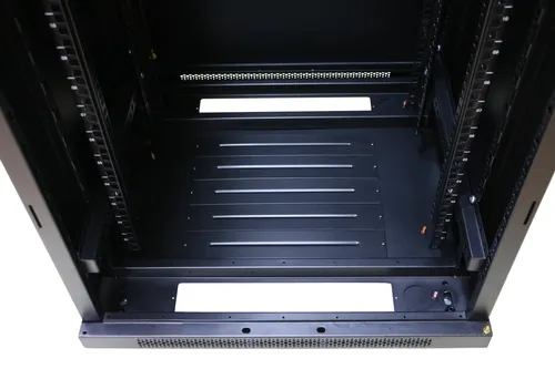 Extralink 22U 600x600 Black | Rackmount cabinet | standing Panele boczne w zestawieTak