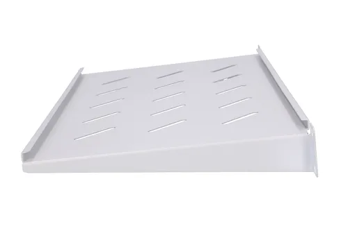 Extralink 1U 350mm Gray | Shelf | 19", for wall cabinets Kolor produktuSzary