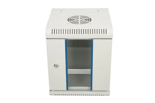 Extralink 6U 10" Grau | Rackmount-Schrank | Wandmontage Konstrukcja drzwi tylnychStal
