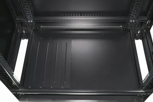 Extralink 37U 800x800 Black | Rackmount cabinet | standing Konstrukcja drzwi przednichSzkło/stal