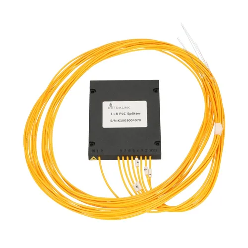 Extralink 1:8 PLC SC/APC | Splitter | 2,0mm, 1,5m, G657A, modulo ABS, sem conectores Długość1.5m