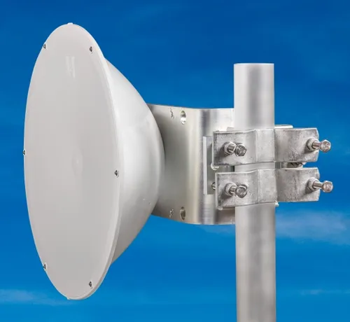Jirous JRMD-400 10/11 | Antena parabólica | 10,1 - 11,7 GHz, 30 dBi, dedicado a Mimosa B11 Częstotliwość anteny10 GHz - 12 GHz