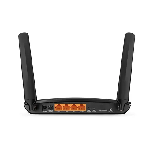 TP-Link Archer MR400 | Router LTE | AC1200, Dual Band, 4x RJ45 100Mb/s, 1x SIM Maksymalna prędkość transmisji bezprzewodowej1200 Mb/s