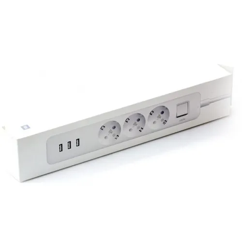 Xiaomi Mi Steckdosenleiste | Steckdosenleiste | 3 Steckdosen, 3x USB (5V, 2A) Głębokość produktu50