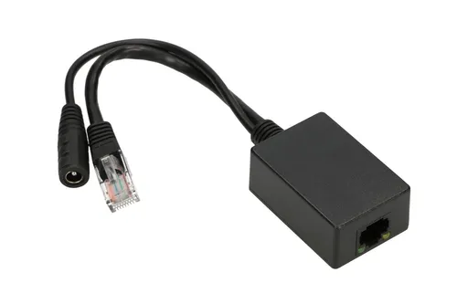 Extralink 1 Port | PoE-Inverter | Eingang 1x 1000Mb/s RJ45/Jack 10-30V, Ausgang 48V Diody LEDLink