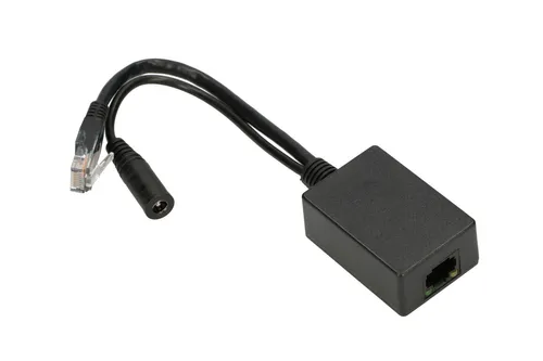 Extralink 1 Port | Inverter PoE | Ingresso 1x 1000 Mb / s RJ45 / Jack 10-24 V, uscita 24 V. Obsługa funkcji Plug & PlayTak