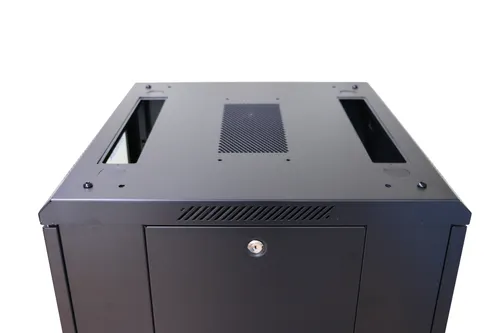 Extralink 27U 600x600 Black | Rackmount cabinet | standing MateriałyStal