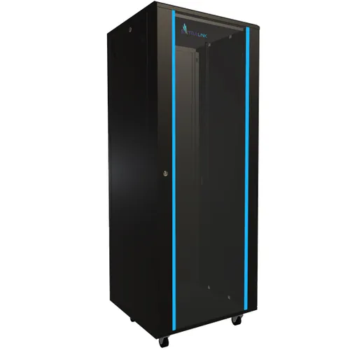 Extralink 32U 600x600 Black | Rackmount cabinet | standing Wysokość szafy32U