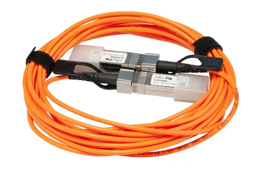 MikroTik S+AO0005 | Kabel DAC SFP+ | 10Gb/s, 5m Dystans transmisji5m