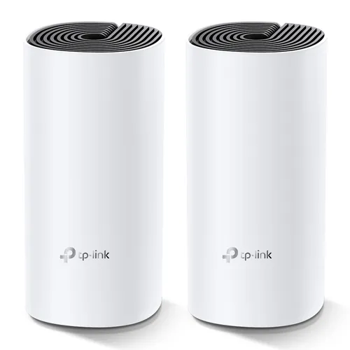 TP-Link Deco M4 2-Pack | Roteador Wi-Fi | MU-MIMO, AC1200, Dual Band, Mesh, 4x RJ45 1000Mb/s CertyfikatyCE, FCC, IC, NCC, BSMI, IDA, RCM, JPA, JRF, VCCI, KC, RoHS