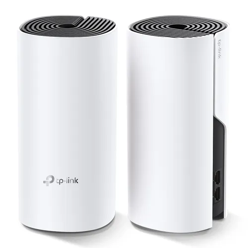 TP-Link Deco M4 2-Pack | Roteador Wi-Fi | MU-MIMO, AC1200, Dual Band, Mesh, 4x RJ45 1000Mb/s Częstotliwość adaptera AC50 - 60