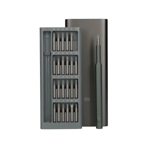 Xiaomi Mi Precision Screwdriver Kit | Sada šroubováků | 24 v 1, šedý Rodzaj wkrętakaWkrętak precyzyjny