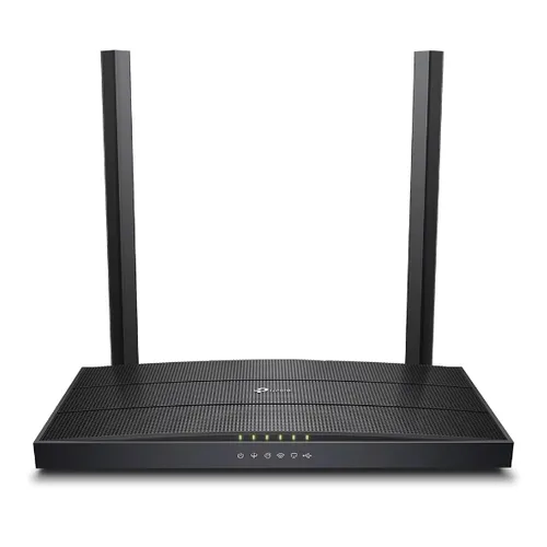TP-Link Archer VR400 | Roteador WiFi | AC1200, VDSL / ADSL, Dual Band, 3x RJ45 100Mb / s, 1x RJ45 1000Mb / s, 1x RJ11, 1x USB ADSLTak