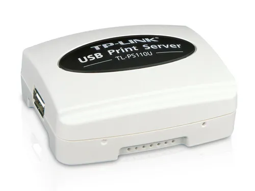 TP-Link TL-PS110U | Server di stampa | Singola porta USB 2.0 Fast Ethernet CertyfikatyFCC, CE