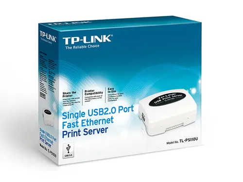 TP-Link TL-PS110U | Print Server | Single USB2.0 Port Fast Ethernet Dopuszczalna wilgotność względna0 - 80