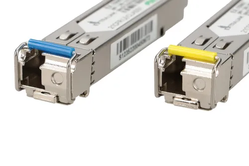 Extralink SFP WDM 1.25G 1310/1550nm | SFP mödül | Tekli mod, 20km, LC, DDM,  Çift,HP/Aruba için özel Złącze wyjścioweLC