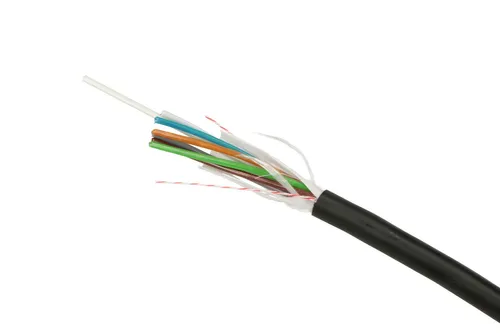 Extralink 72F | Fiber optic cable | 1,5kN FRP, 72J G652D, 10mm, duct, 4km Kabel do montażuNa zewnątrz budynków