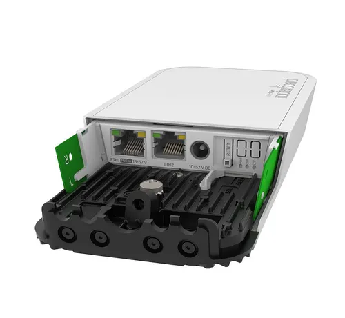 MikroTik wAP ac LTE kit | Роутер LTE/4G | RBwAPGR-5HacD2HnD&R11e-LTE, 4G 150Mb/s, AC1200, 2x RJ45 1000Mb/s, 1x miniPCI-e, 1x SIM Ilość portów LAN1x [10/100/1000M (RJ45)]
