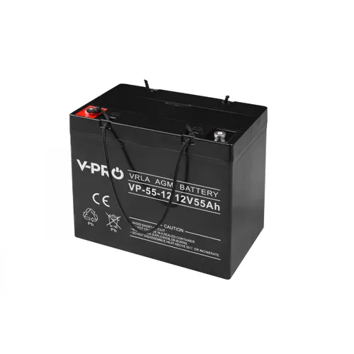 VOLT VPRO 55 Ah 12V | Battery | AGM VRLA Napięcie wyjściowe12V