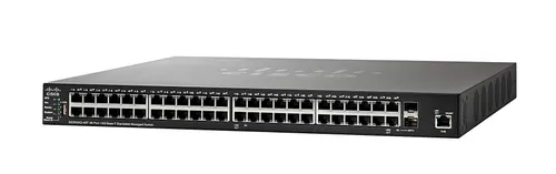 Cisco SG350XG-48T | Switch | 46x 10Gigabit Ethernet, 2x 10G Combo(RJ45/SFP+), impilabile Ilość portów WAN2x 10G Combo (RJ45/SFP+)