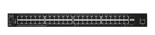 Cisco SG350XG-48T | Switch | 46x 10Gigabit Ethernet, 2x 10G Combo(RJ45/SFP+), Stackovatelný Standard sieci LAN10 Gigabit Ethernet