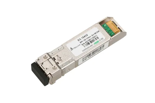 Extralink SFP+ 10G | SFP+ Módulo | 10Gbps, LC/UPC, 1310nm, 2km, single mode, DOM Dystans transmisji1-3km