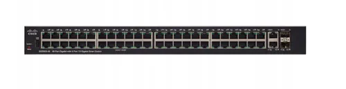 Cisco SG250X-48 | Switch | 48x 1000Mb/s, 2x 10Gb/s, 2x SFP+, Řízený Ilość portów LAN2x [1/10G (RJ45)]
