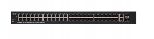 Cisco SG250X-48 | Switch | 48x 1000Mb/s, 2x 10Gb/s, 2x SFP+, gestionado Ilość portów LAN2x [1/10G (RJ45)]

