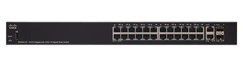 Cisco SG250X-24 | Switch | 24x 1000Mb/s, 2x 10Gb/s, 2x SFP+, gestionado Ilość portów LAN2x [1/10G (RJ45)]
