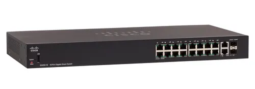Cisco SG250-18 | Schalter | 16x 1000Mb/s, 2x 1Gb/s Combo, verwaltet Ilość portów LAN16x [10/100/1000M (RJ45)]
