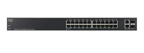 Cisco SG220-26 | Switch | 24x 1000Mb/s, 2x SFP/RJ45 Combo, gestito, montaggio su rack Ilość portów LAN2x [1G Combo (RJ45/SFP)]

