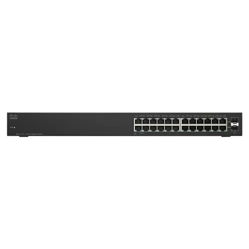 Cisco SG110-24 | Коммутатор | 24x 1000Mb/s, установка в стойку Ilość portów WANNie dotyczy