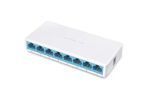 Mercusys MS108 | Switch | 8x RJ45 100Mb/s Ilość portów LAN8x [10/100M (RJ45)]
