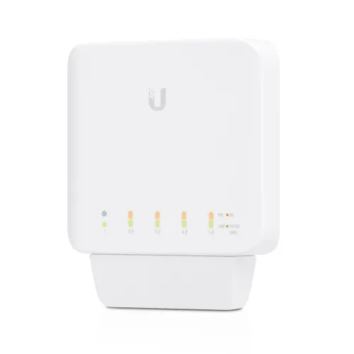 Ubiquiti USW-FLEX | Switch | UniFi, 5x RJ45 1000Mb/s, 1x PoE In, 4x PoE Out, 46W Ilość portów LAN5x [10/100/1000M (RJ45)]
